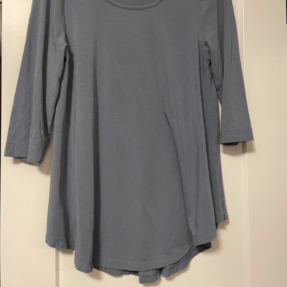 Multiples Blue tunic shirt
